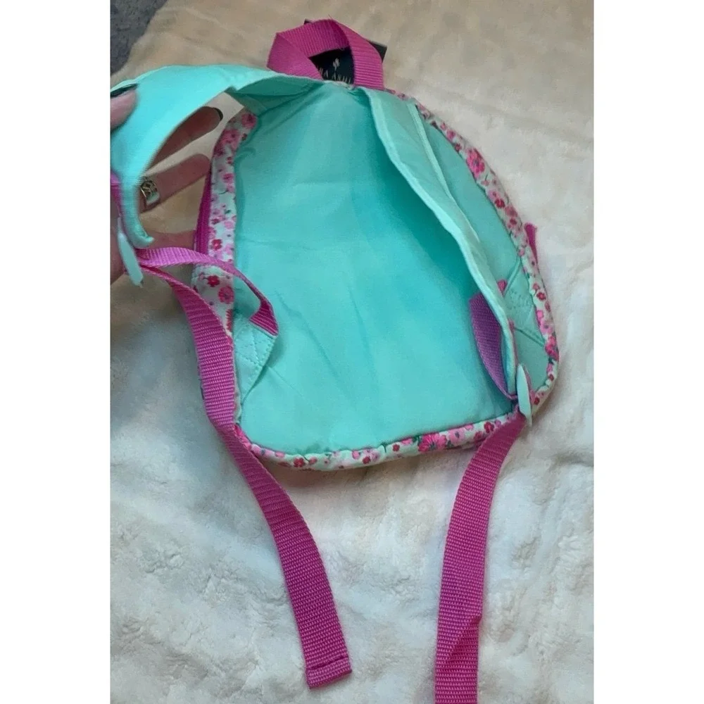 This is a brand new Laura Ashley Girls Critter Cat Kitten Mini Backpack.